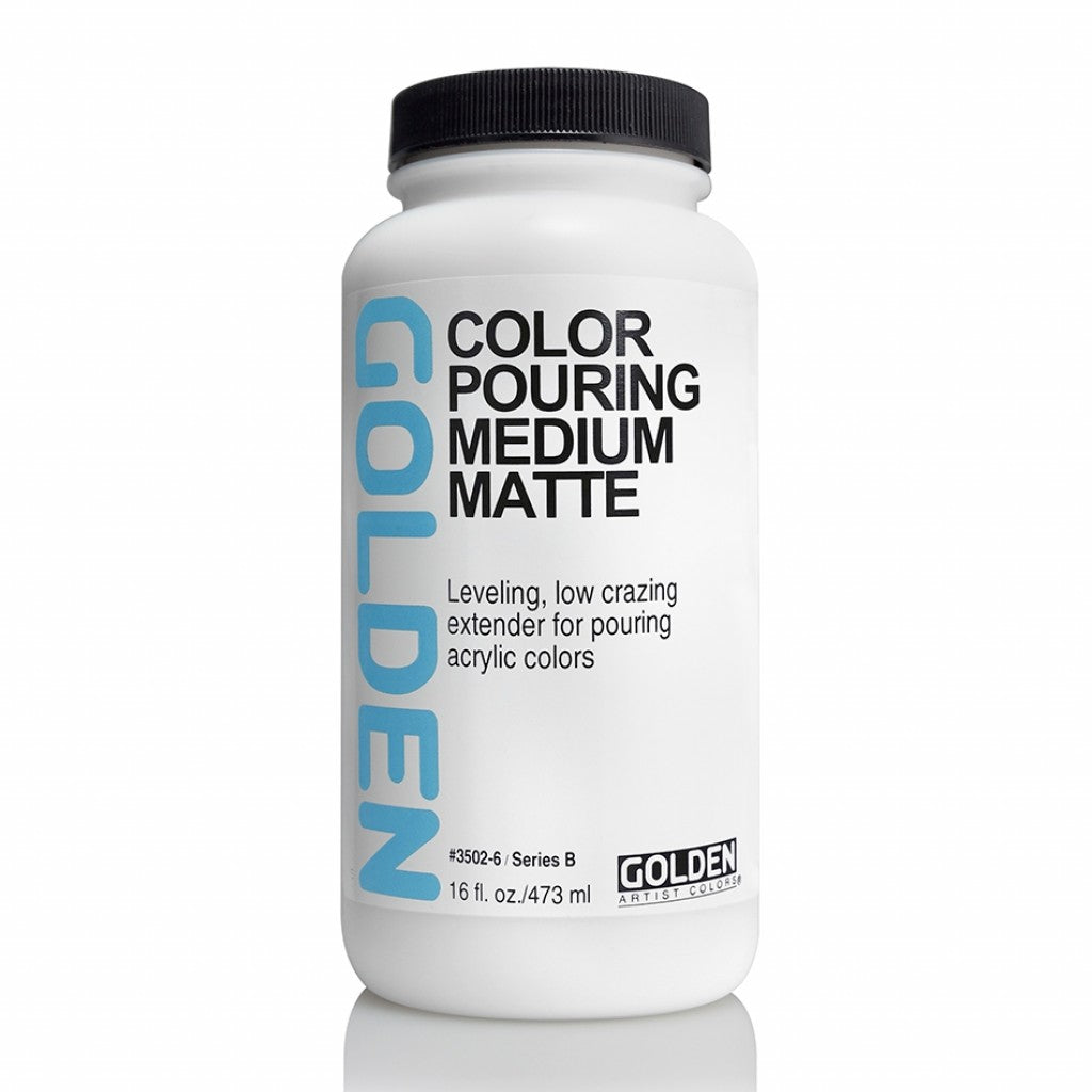 Golden - Medium 473ml - 3502-6 Color Pouring Medium Matte