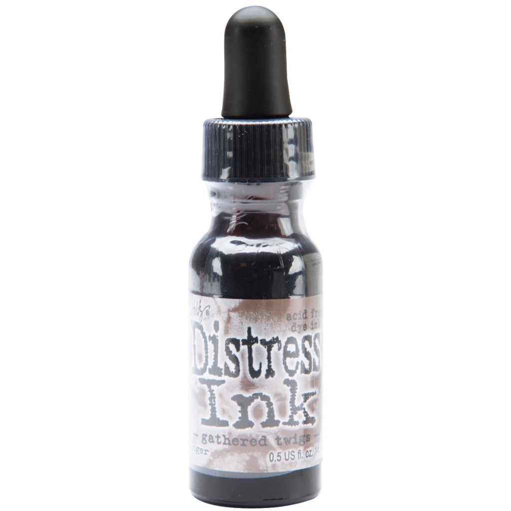 Tim Holtz Distress Ink Re-Inker 15ml - Gathered Twigs