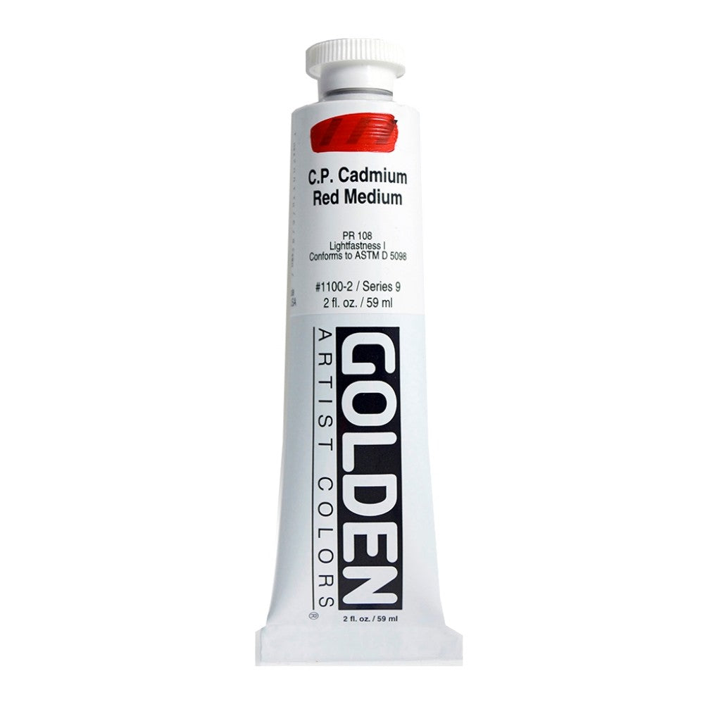 Golden - Heavy Body 59ml - 1100-2 C.P. Cadmium Red Medium