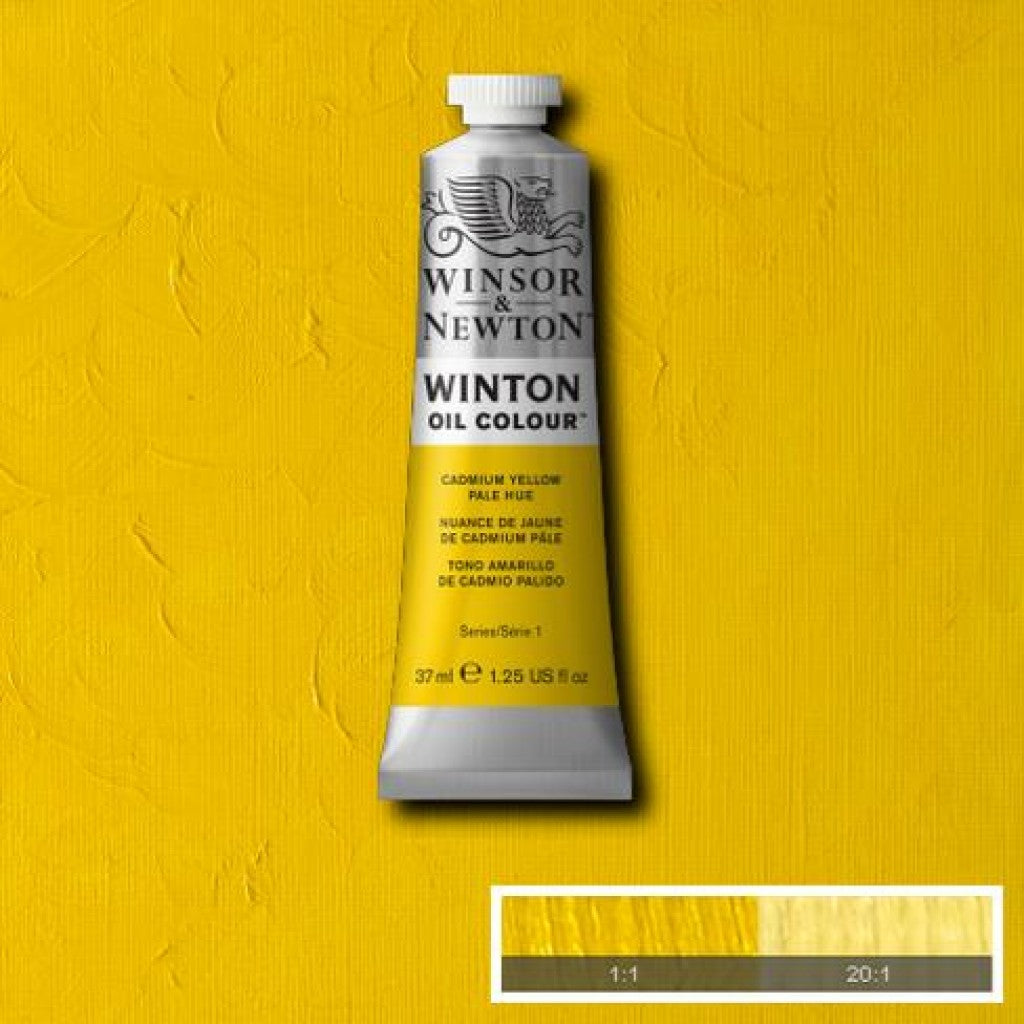 W&N - Winton Oil 37ml - 119 Cadmium Yellow Pale Hue