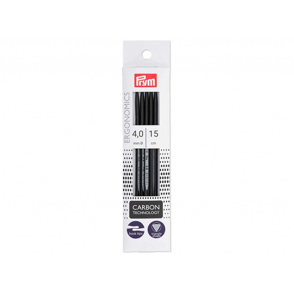 Prym Ergonomics Carbon Settpinne, 15cm - 4mm