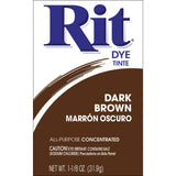 Rit Dye Universal-fargepulver - Dark Brown