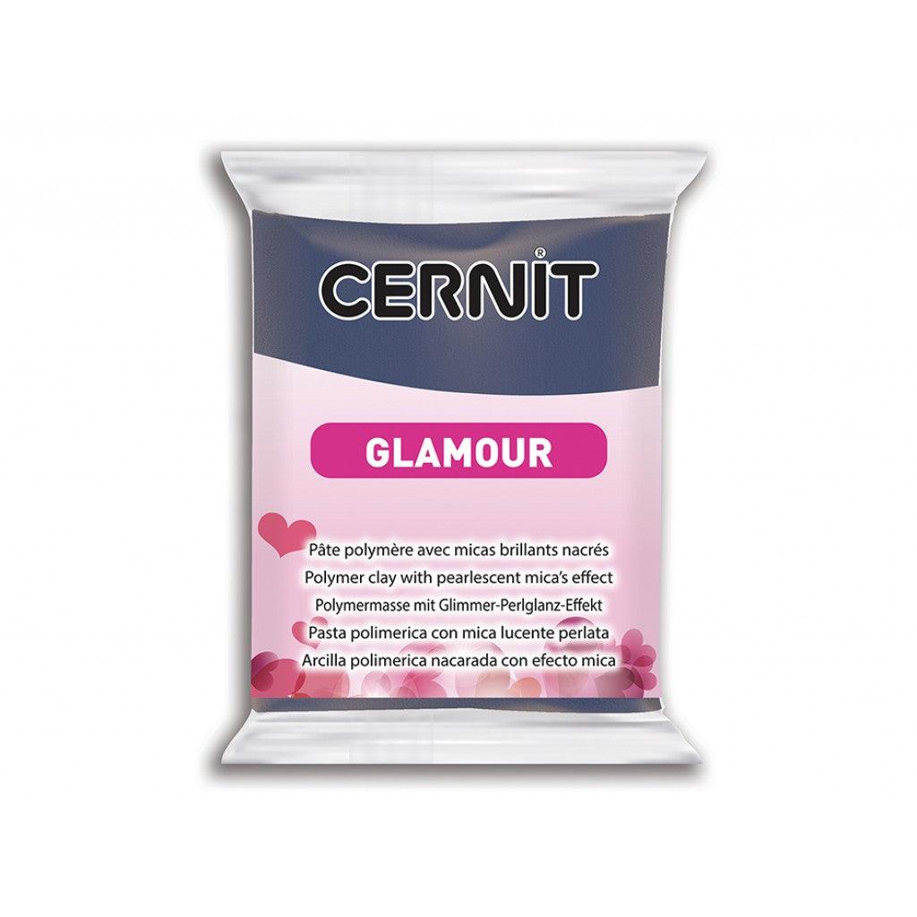 Cernit Glamour 56g - 246  Marineblå - HobbyHimmelen