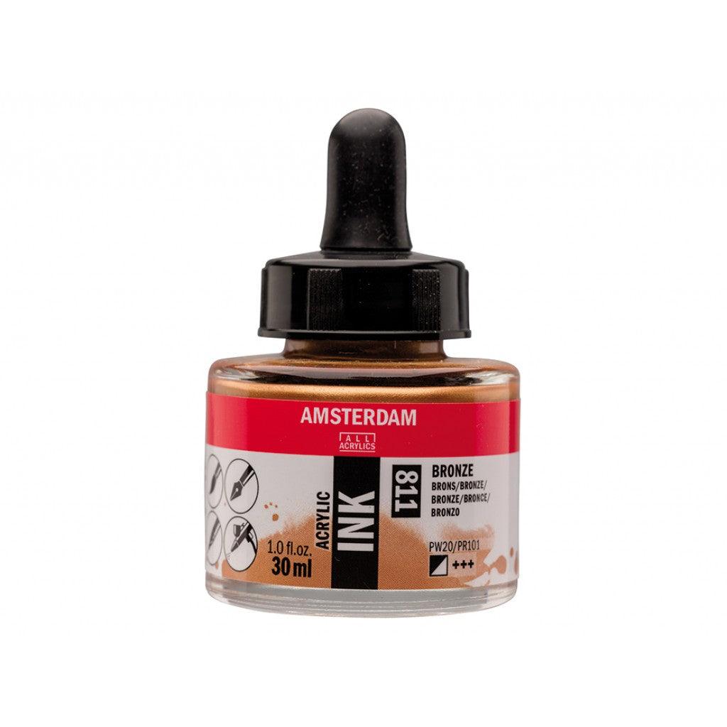 Amsterdam Ink 30ml - 811 Bronze - HobbyHimmelen