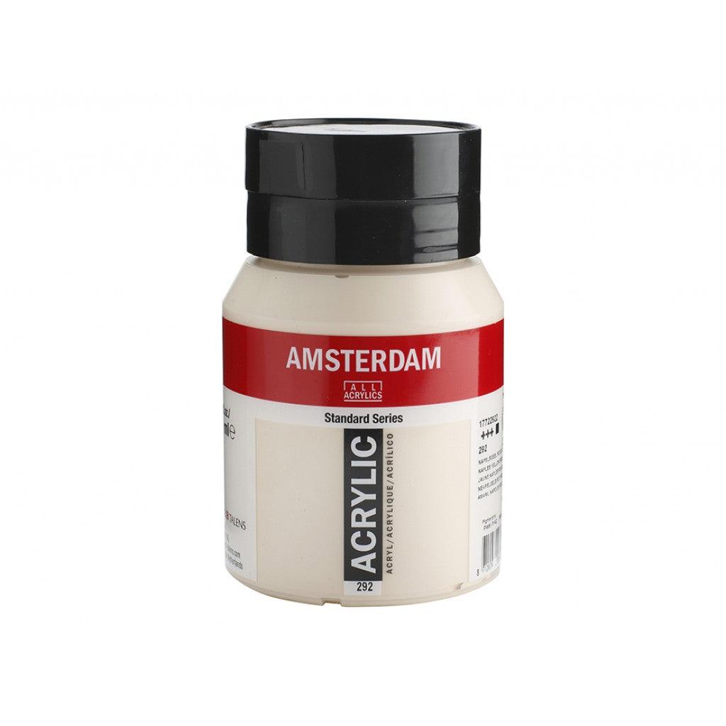 Amsterdam Standard 500ml - 292 Naples Yellow Red Light - HobbyHimmelen
