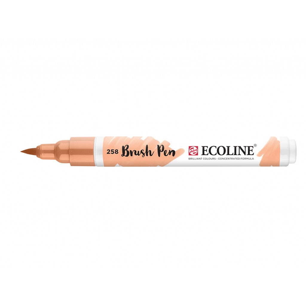 Talens Ecoline Brush Pen - 258 Apricot