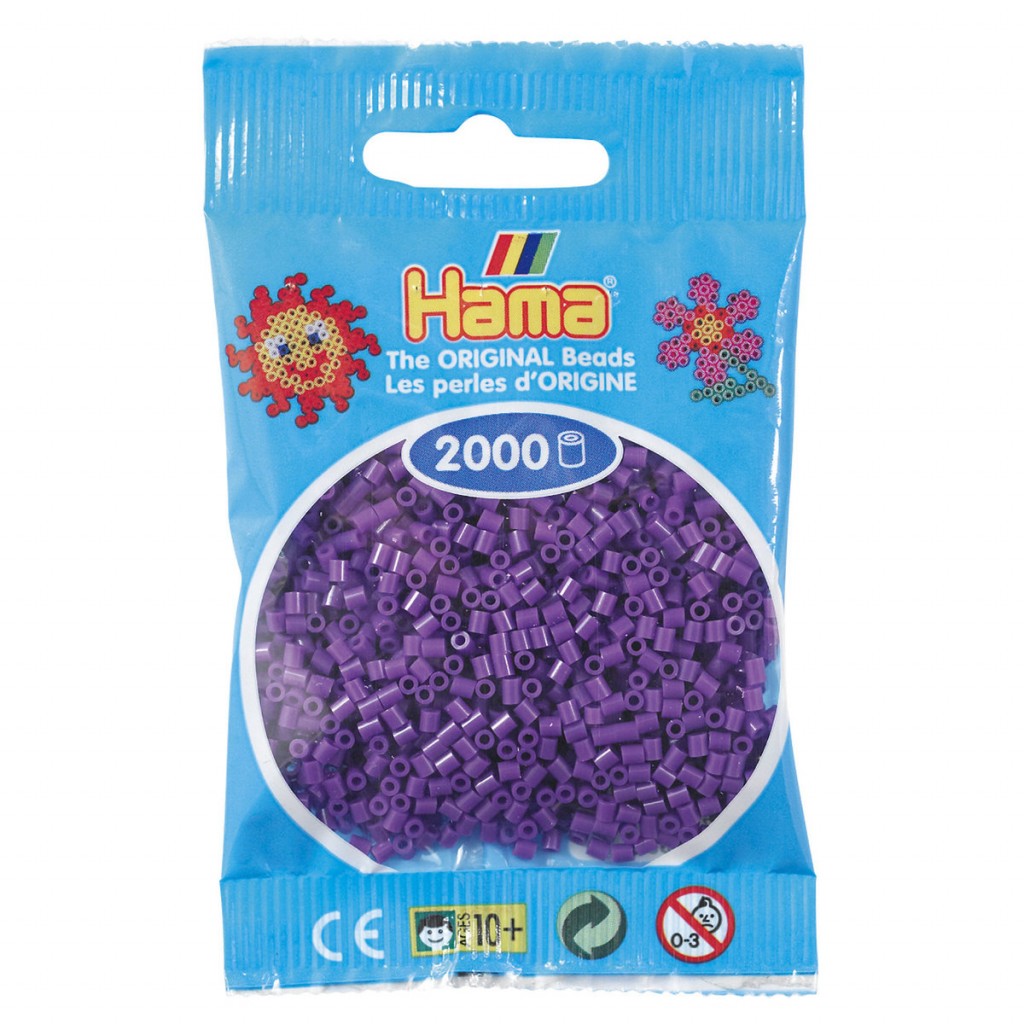 Hama Mini 2000stk - 07 Lilla