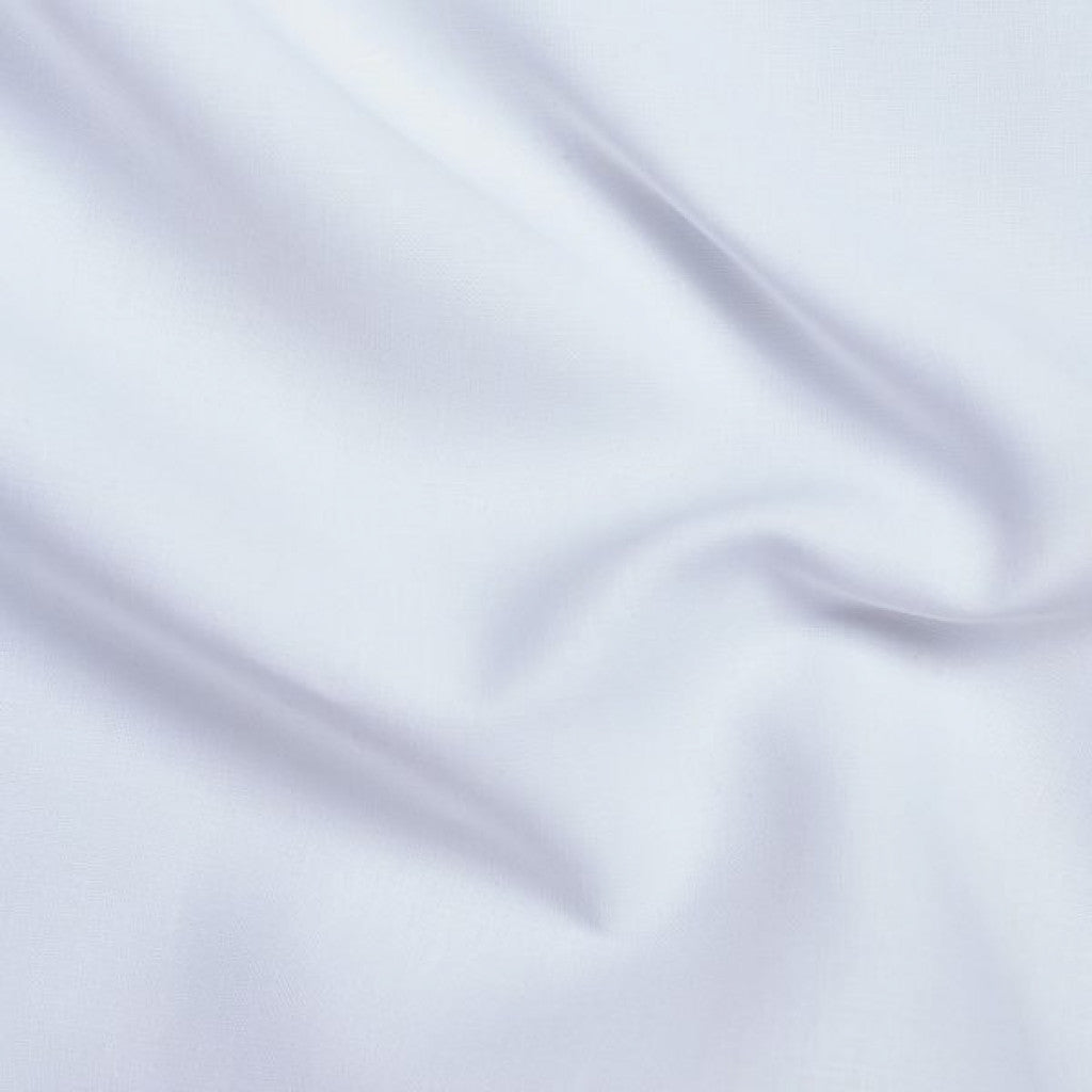 Skjortelin (Sølje) 16 tr/cm metervare - Hvit