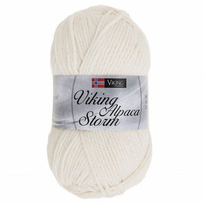 Alpaca Storm - 502 Naturhvit - HobbyHimmelen