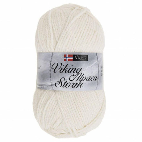 Alpaca Storm - 502 Naturhvit - HobbyHimmelen