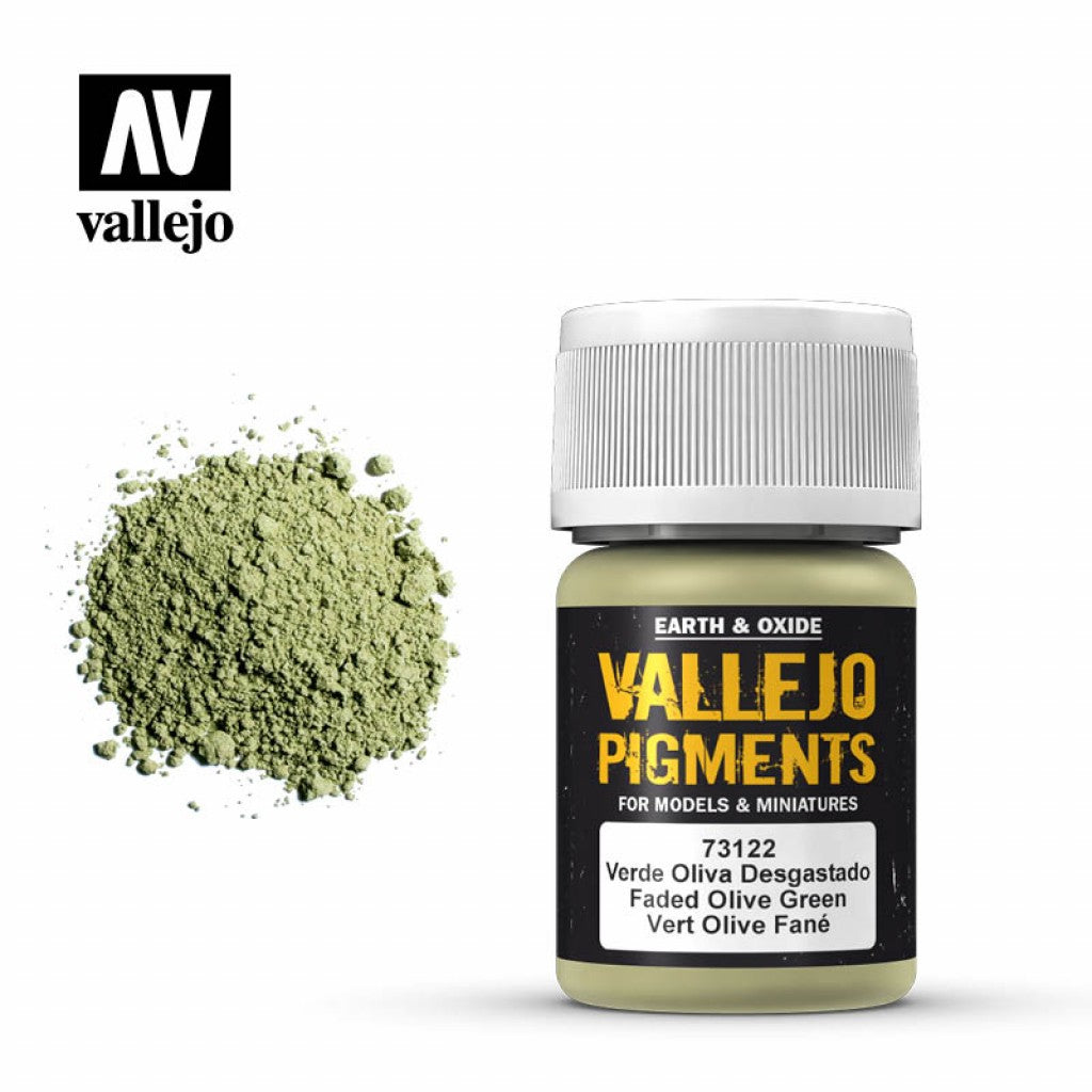 Vallejo - Pigment 73.122 - Faded Olive Green 35ml