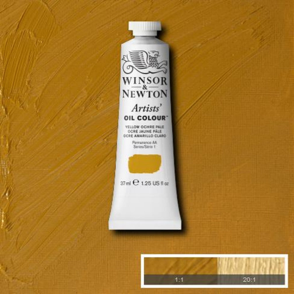 W&N - Artists Oil 37ml - 746 Yellow Ochre Pale