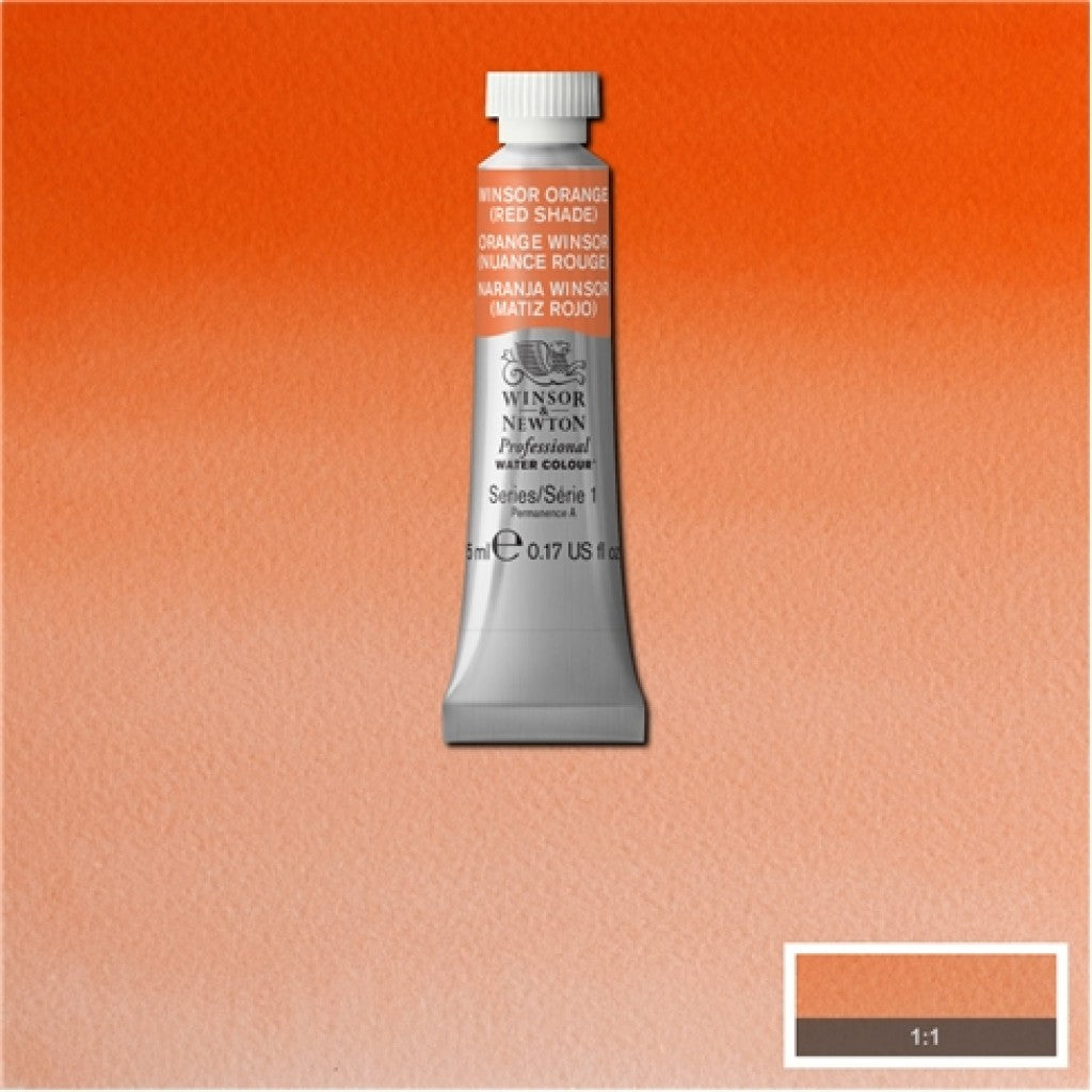 W&N - Artists Water Colour 5ml - 723 Winsor Orange(Red Shade)