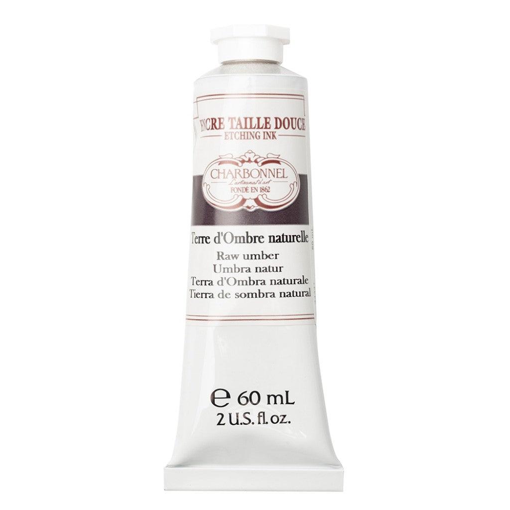 Charbonnel - Etching Ink 60ml - Raw Umber - HobbyHimmelen