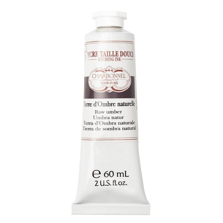 Charbonnel - Etching Ink 60ml - Raw Umber - HobbyHimmelen
