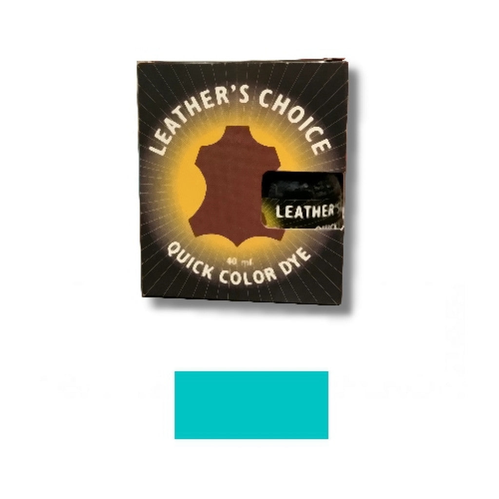 Leathers Choice - Lærfarge 40ml Turquoise
