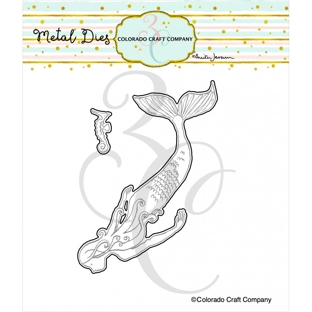 Colorado Craft Die Set - Mermaid & Seahorses
