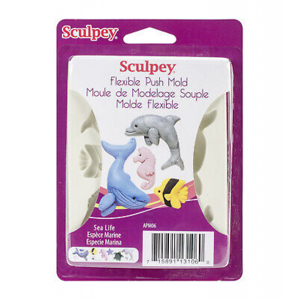 Støpeform til Leire - Sea Life