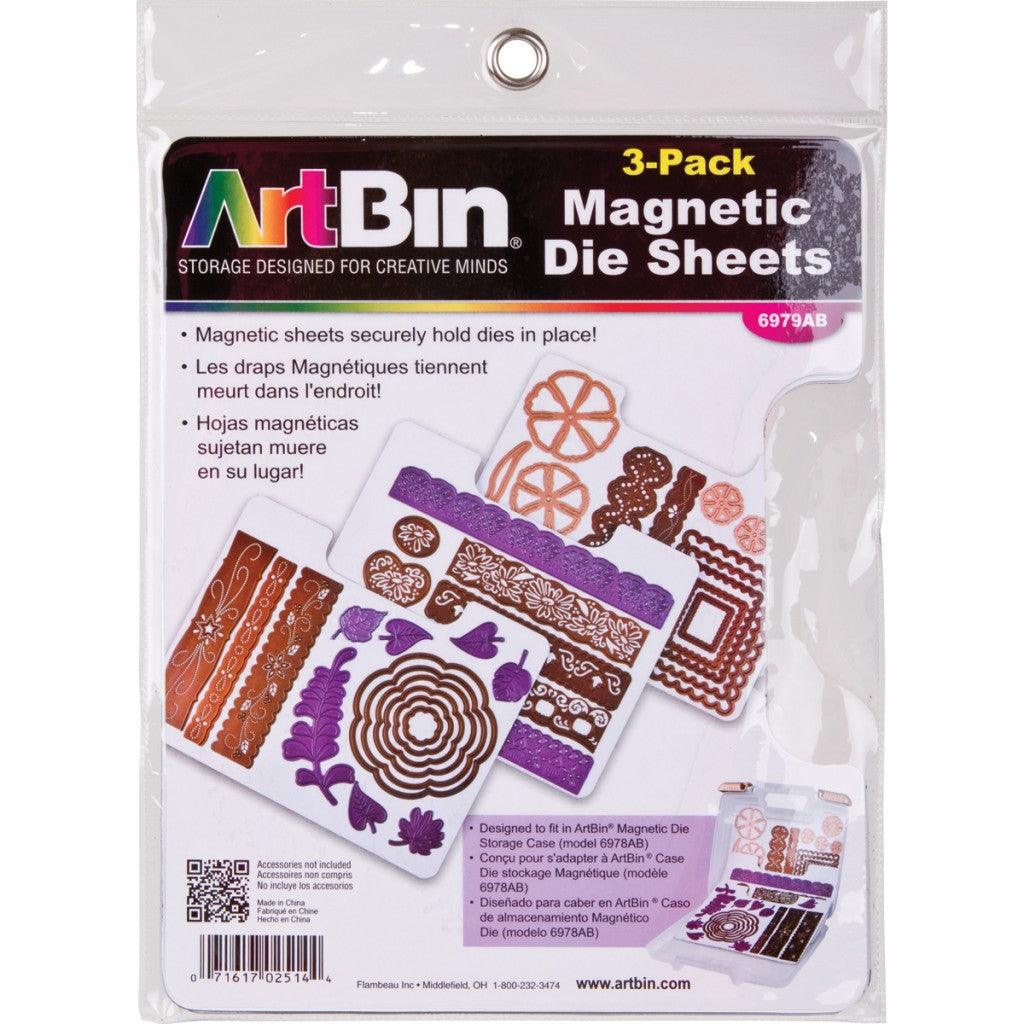 ArtBin Magnetic Sheets, 7.325"X9.125"- 3stk - HobbyHimmelen