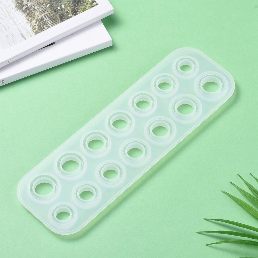 Silikonform 14 rom - Ringer