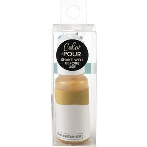 Color Pour Resin Color Opaque - Metallic Gold - HobbyHimmelen