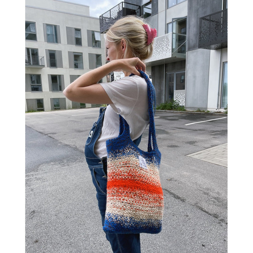 Mønster PetiteKnit - Technicolor Tote Bag