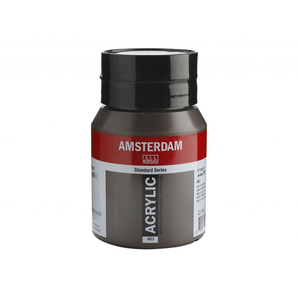 Amsterdam Standard 500ml - 403 Vandyke Brown - HobbyHimmelen