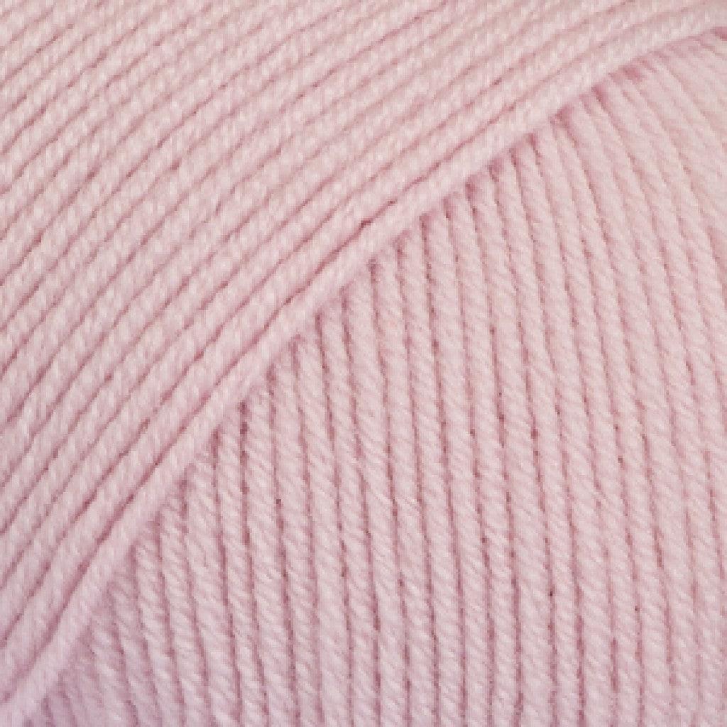 Baby Merino Uni - 26 Lys Gammelrosa - HobbyHimmelen