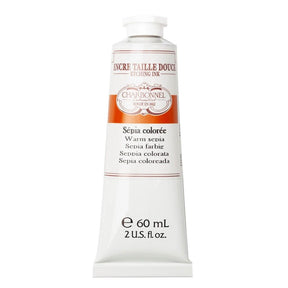 Charbonnel - Etching Ink 60ml - Warm Sepia - HobbyHimmelen