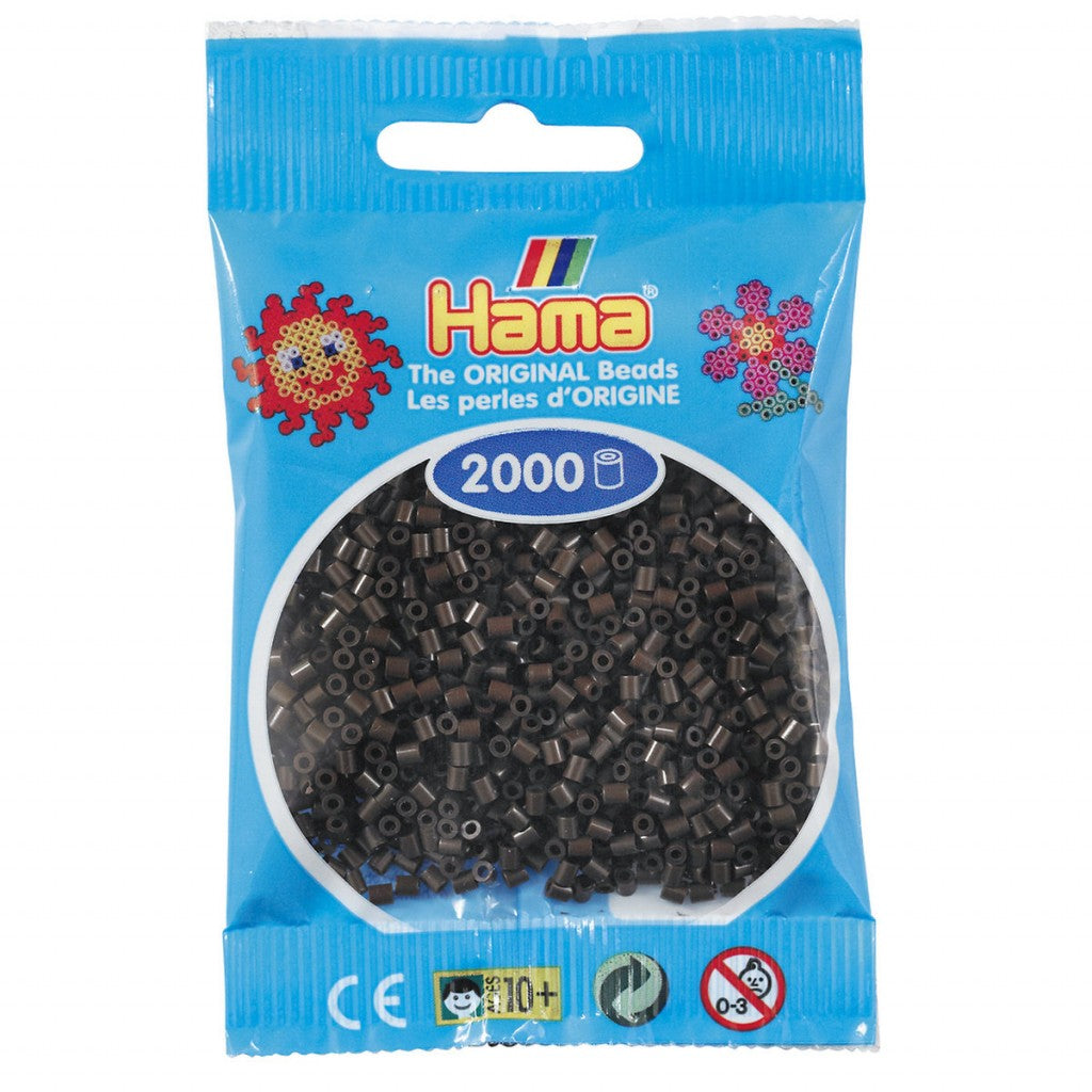 Hama Mini 2000stk - 12 Brun