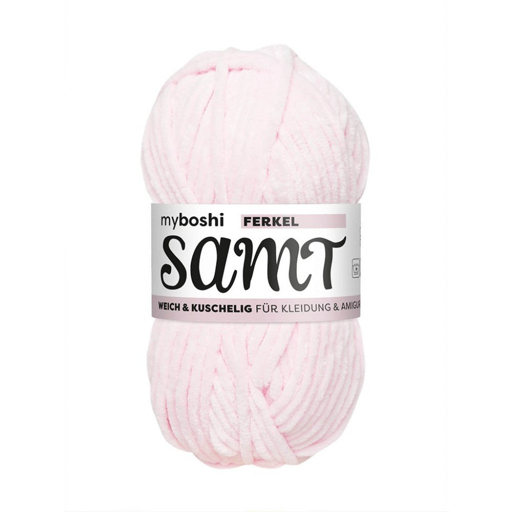 Myboshi Samt Chenillegarn 100m - 895 Piglet