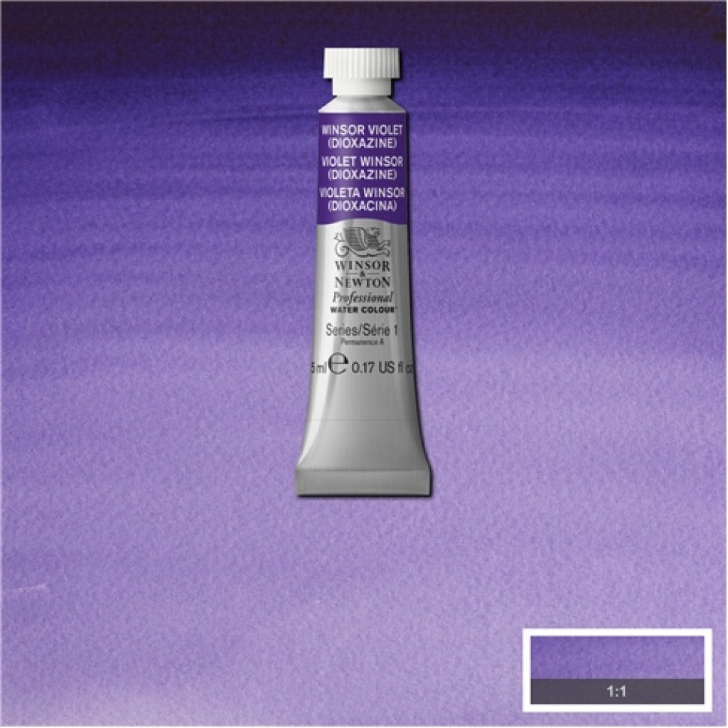W&N - Artists Water Colour 5ml - 733 Winsor Violet(Dioxazine)
