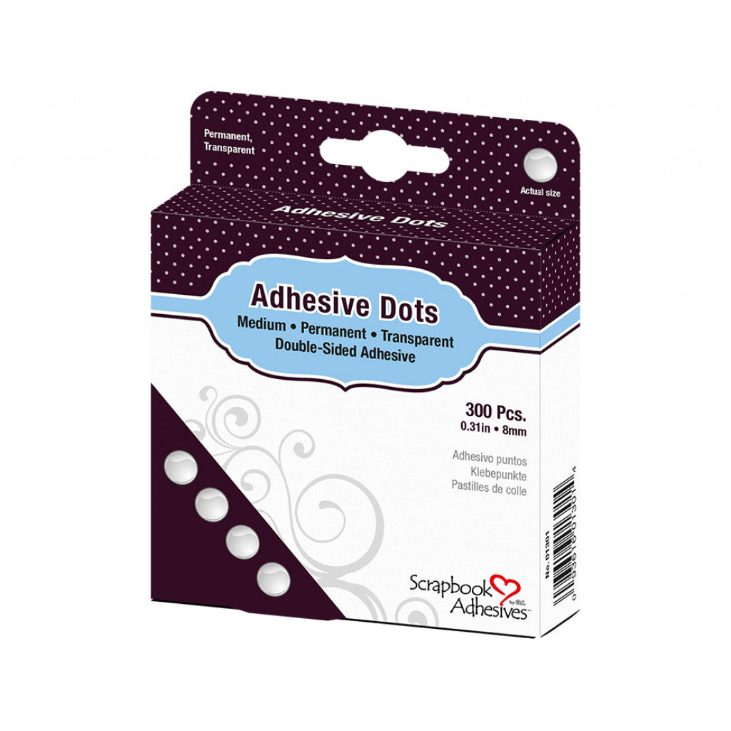 3L Adhesive Dots - Medium - 8mm 300stk