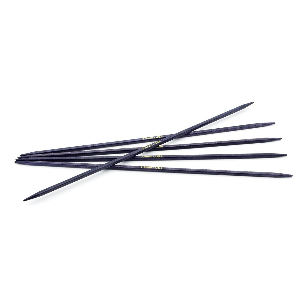 J'adore Cubics, 20 cm, 3.5  mm - Strømpepinner i bjørk