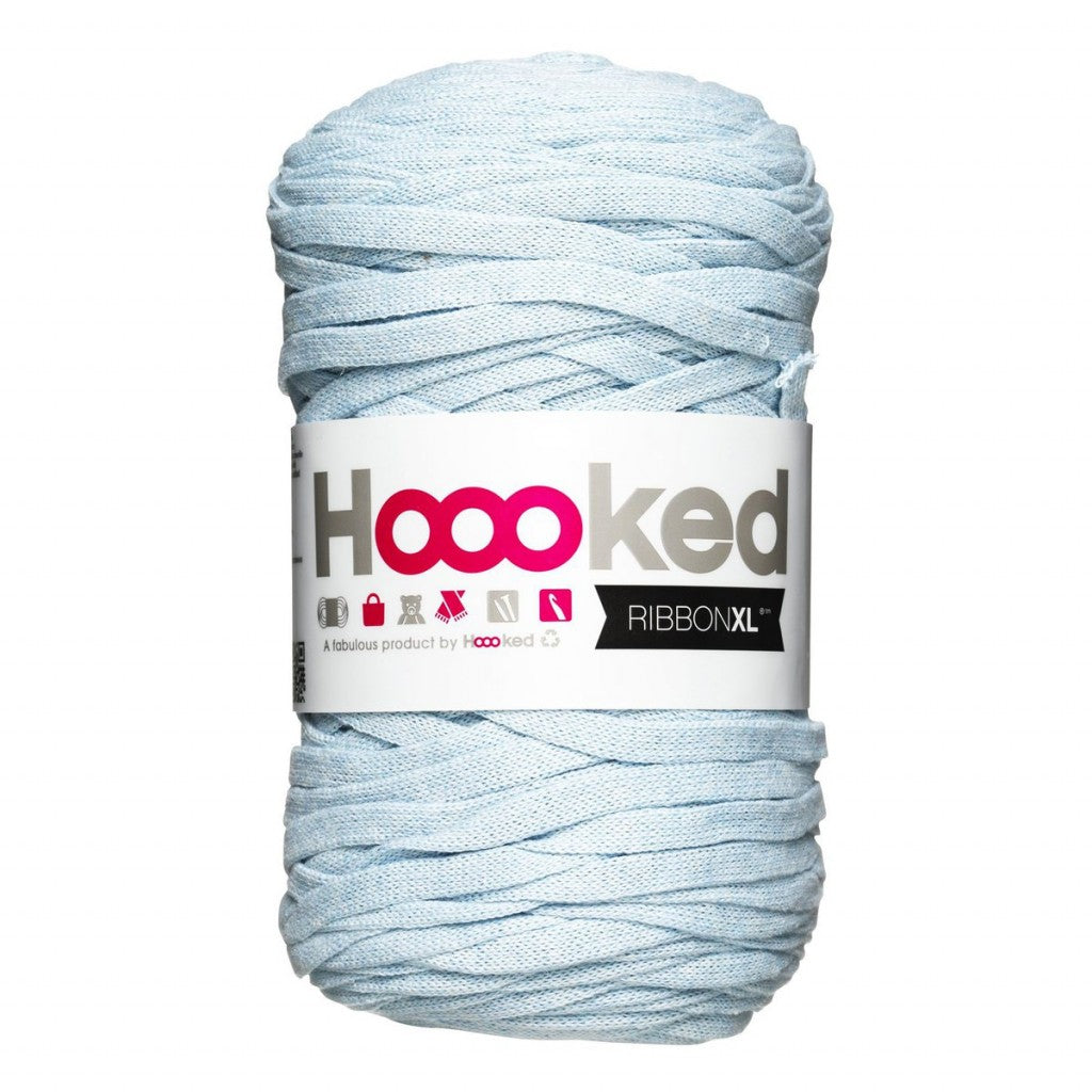 Hoooked Ribbon Xl Garn - Lysblått