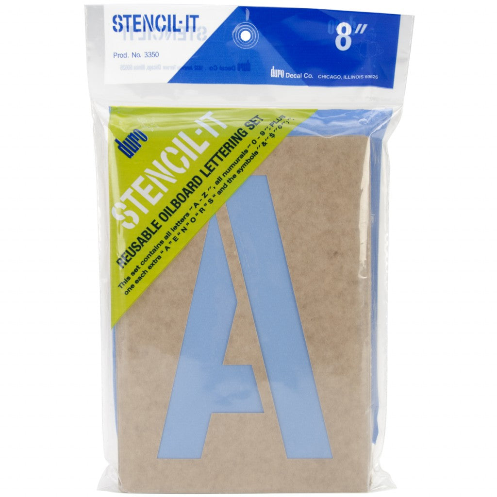 Stencil-It Reusable Lettering Set - 20cm (8")