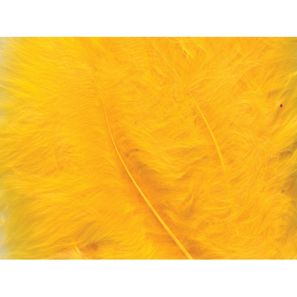 Fjær 15 stk Gul
