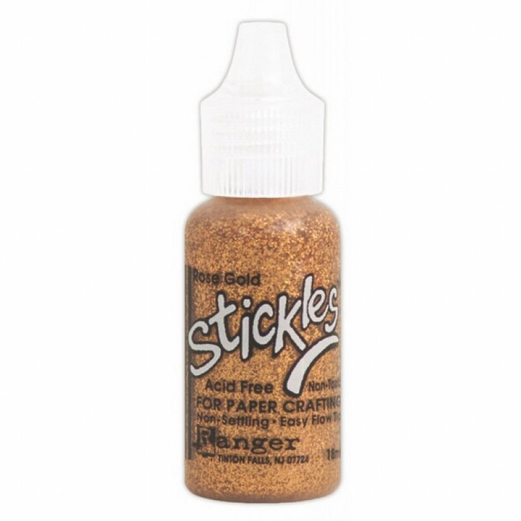Stickles Glitter Glue, 15ml - Rose Gold