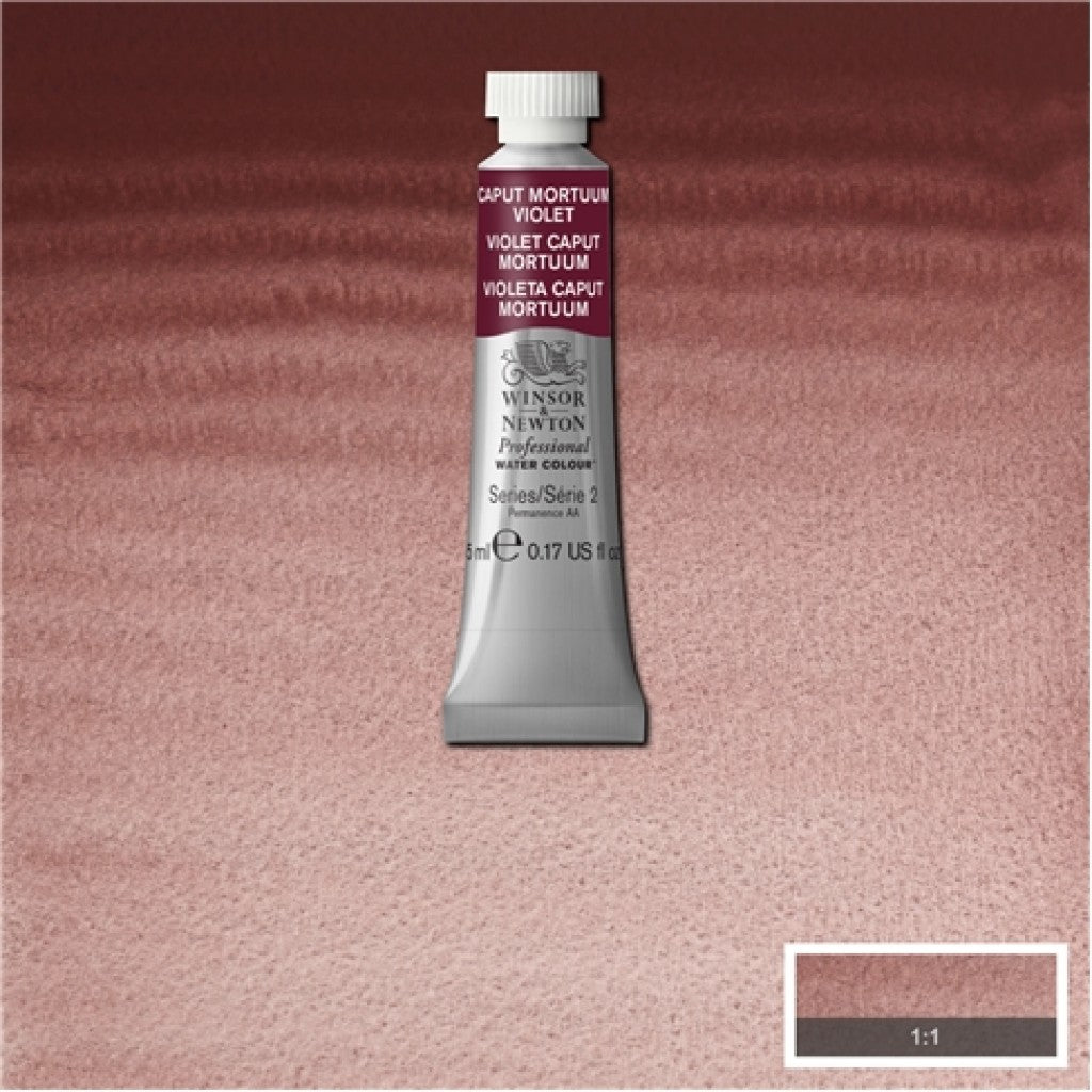 W&N - Artists Water Colour 5ml - 125 Caput Mortuum Violet