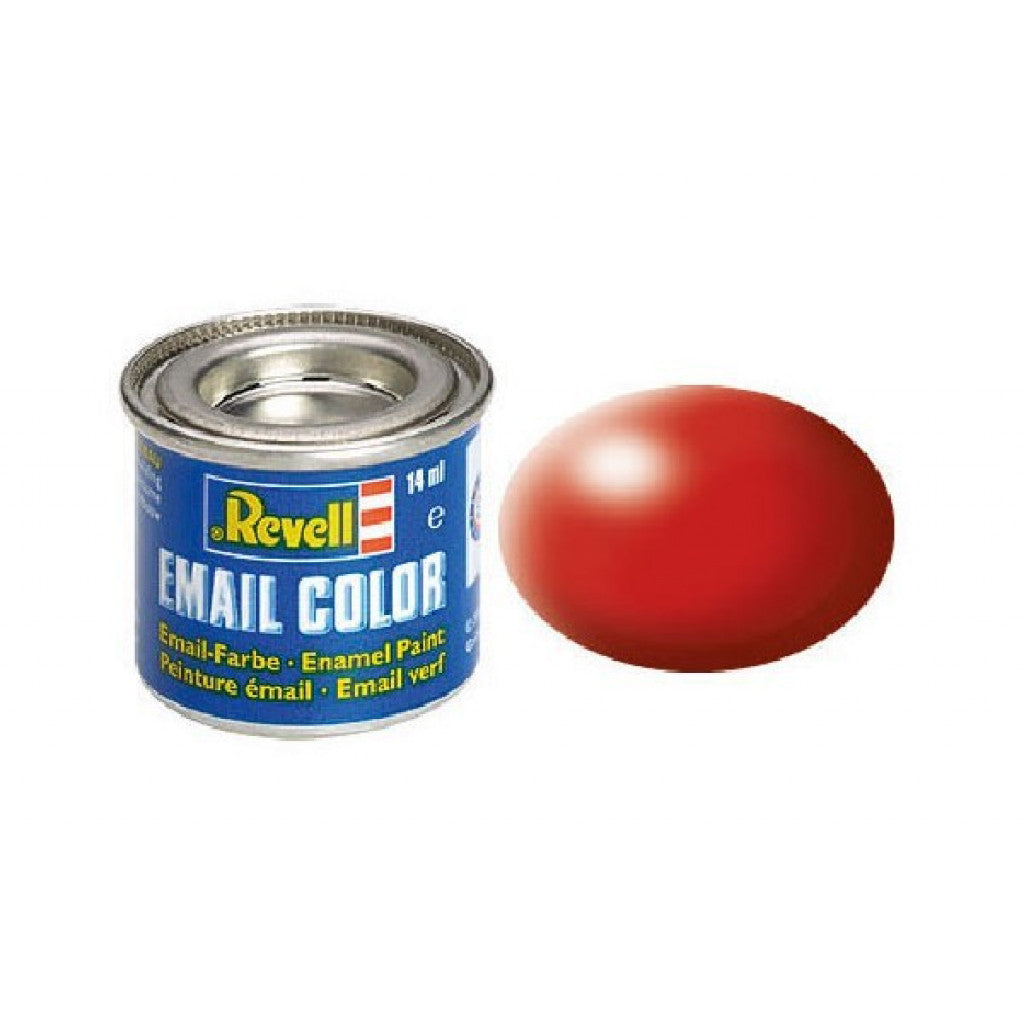 Revell Enamel, 14ml - Fiery Red, Silk