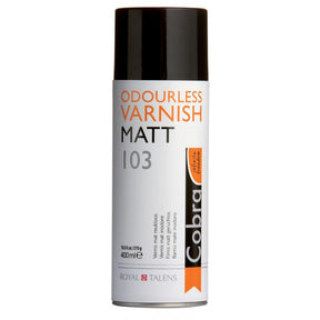 Cobra Ferniss Matt 400ml Spray 103 - HobbyHimmelen
