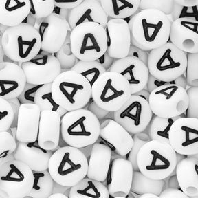 Bokstavperler 50stk. A - HobbyHimmelen