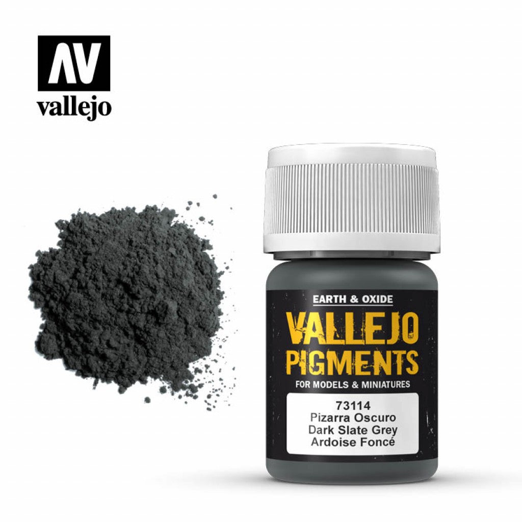 Vallejo - Pigment 73.114 - Dark Late Grey 35ml