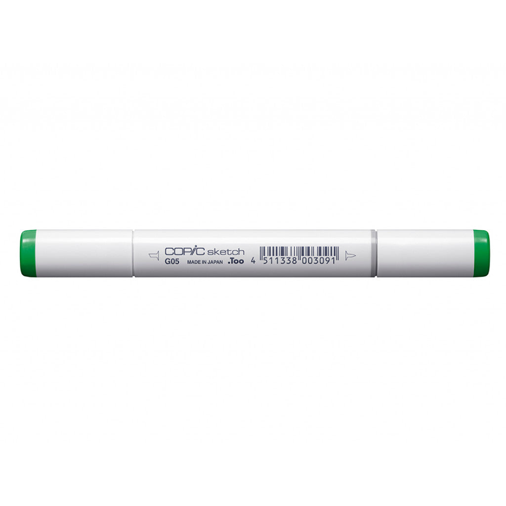 Copic Marker Sketch - G05 Emerald Green