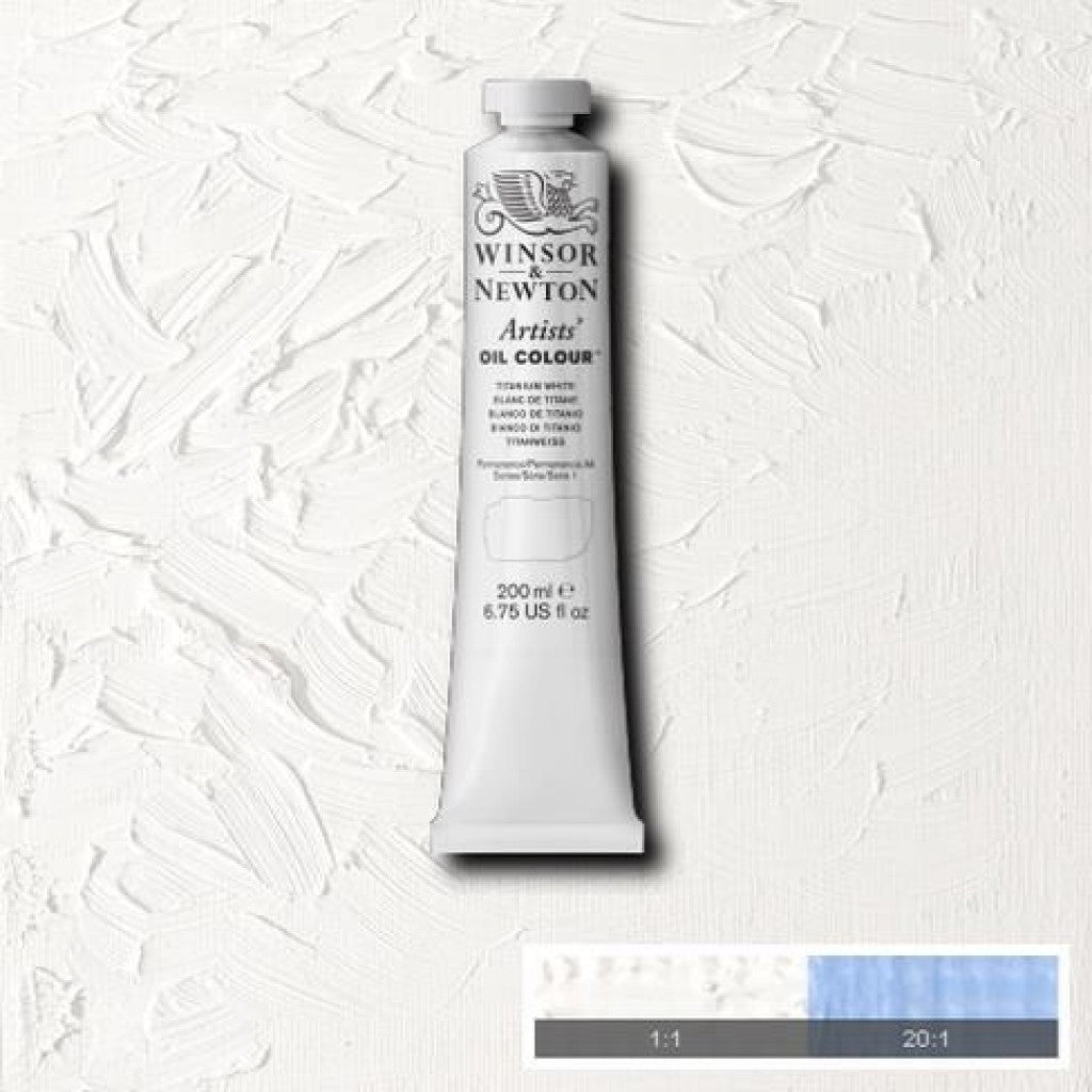 W&N - Artists Oil 200ml - 644 Titanium White