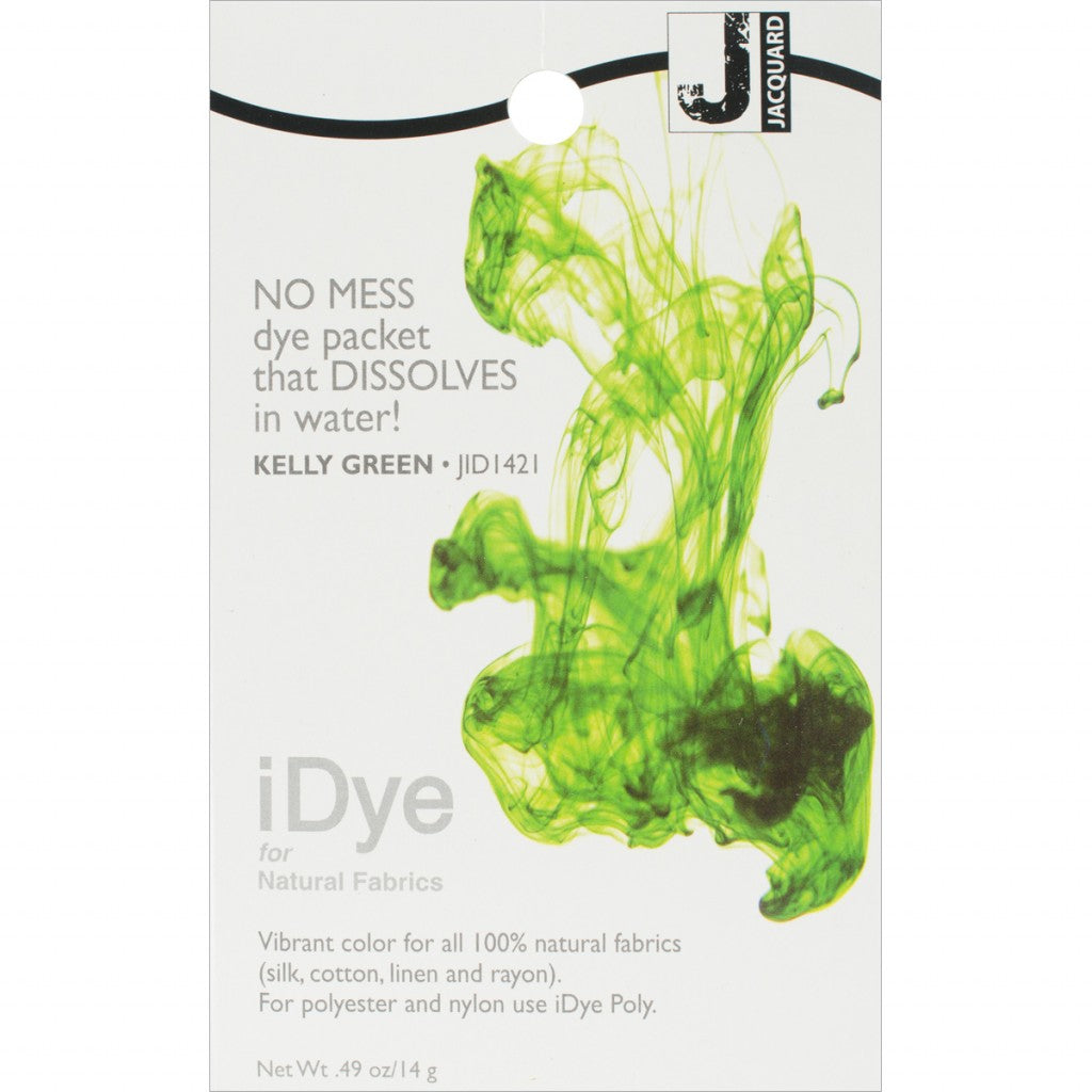 Jacquard iDye Fabric Dye 14g - Kelly Green