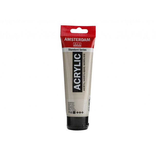 Amsterdam Standard 120ml - 718 Warm Grey - HobbyHimmelen