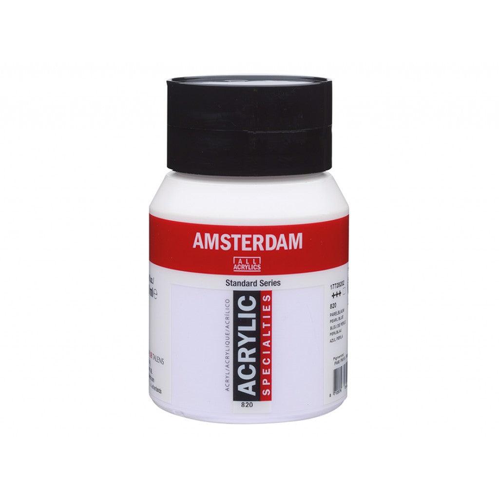 Amsterdam Standard 500ml - 820 Pearl Blue - HobbyHimmelen