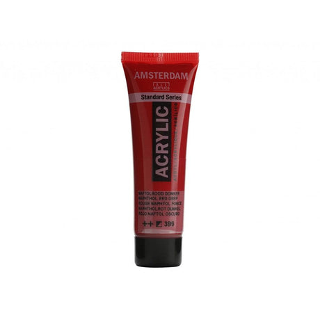 Amsterdam Standard 20ml - 399 Naphthol Red Deep - HobbyHimmelen