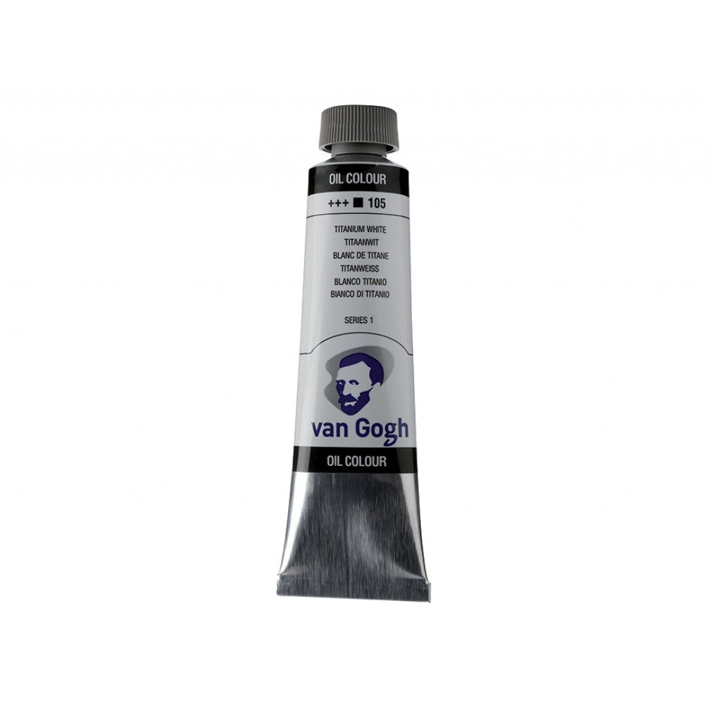 Van Gogh Olje 40ml - 105 Titanium white